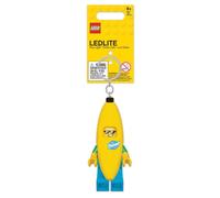 LEGO Banana Suit Guy Clásico LEGO Minifigura Llavero Luz Llave