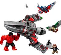 LEGO Batalla entre el Capitán América y Hulk Rojo