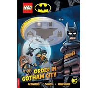 LEGO® Batman™: Order in Gotham City Activity Book (with LEGO® Batman™ minifigure) (LEGO® Minifigure Activity)