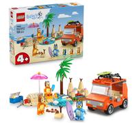 LEGO Bluey: Bluey's Beach & Family Car Trip Toy with 3 Minifig (Importación USA)