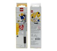 Lego - Bolígrafo de Gel Negro con Mini Figura