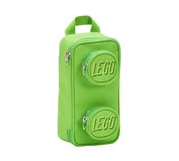 LEGO Bolsa de ladrillo unisex para niños, Green, Pencil Case, Bolsa