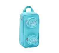 LEGO Bolsa de ladrillo Unisex para niños, Light Blue, Pencil Case, Bolsa