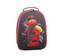 LEGO Bolsa Térmica Infantil Ninjago Kai, capacidad 5L, Negro Rojo