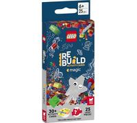 LEGO® Books: ReBuild Activity Cards: Magic (with over 30 activity cards and 25 LEGO elements)