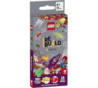 LEGO® Books: ReBuild Activity Cards: Space (with over 30 activity cards and 25 LEGO elements)