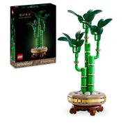 LEGO Botanicals Bambú de la Suerte Planta Artificial de Interior, Decoración del Hogar y Oficina, Maqueta para Construir para Adultos, Regalo Romántico para Mujeres, Esposas y Pareja 10344