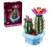 LEGO Botanicals Cactus en Flor - Planta con Maceta Artificial con 2 Cactus y Flores - Decoración de la Habitación - Regalo de Cumpleaños para Niñas de 9+ Años y Amantes de Las Plantas - 11509
