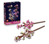 LEGO Botanicals Flores de Cerezo Artificiales para Decoración del Dormitorio y Accesorio Floral para Escritorio - Ramo en Color Rosa y Blanco - Regalo de Flores para Niñas y Niños de 8+ Años 40725