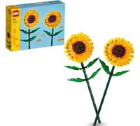 LEGO Botanicals Girasoles Kit de Maqueta de Flores Artificiales Amarillas de Juguete - Regalo para Mujeres por el Día de la Madre - Accesorio de Dormitorio y Decoración Floral para el Hogar 40524