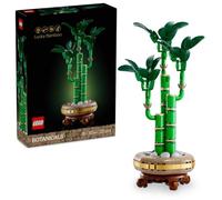 LEGO Botanicals Lucky Bamboo - Artificial Plant for Indoor Display - Set for Adults Incl. a Buildable Pot with a Wood-Effect Plinth for Home Decor - DIY Gift Idea - 10344