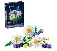 LEGO Botanicals Margaritas - Ramo de Flores con Margaritas y Lavanda Artificial - Una Idea Alegre y Dulce para San Valentín - Decoración para la Habitación - Maqueta para Niños de 9+ Años 11508