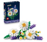LEGO Botanicals Margaritas - Ramo de Flores con Margaritas y Lavanda Artificial - Decoracion para la Habitacion Infantil - Regalo para Niñas de 9+ Años y Mujeres - 11508