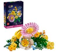 LEGO Botnicos Petite Sunny Bouquet Flower Set - Construyendo juguete para nios 9+ - Arreglo floral de bricolaje - Decoracin de la habitacin - Reg