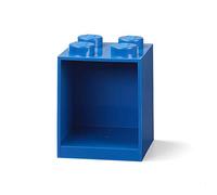 LEGO Brick Shelf 4 Knobs, in Blue