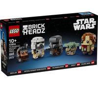 LEGO BrickHeadz 40856 The Mandalorian y Grogu: Aliados y Villanos NUEVO