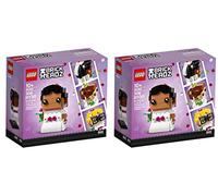Lego Brickheadz Bride 40383 & Groom 40384 - Juego de 2 novias