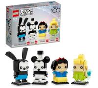 LEGO BrickHeadz Disney 100th Celebration Mickey Mouse, Blancanieves, Campanilla y Oswald The Lucky Rabbit