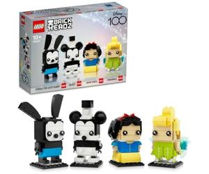 LEGO BrickHeadz Disney 100th Celebration Mickey Mouse, Blancanieves, Campanilla y Oswald The Lucky Rabbit