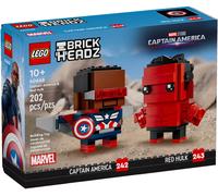 LEGO BrickHeadz - Figuras del Capitán América y Hulk Rojo - 40668 nuevo