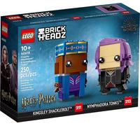 LEGO Brickheadz Harry Potter Kingsley Shacklebolt Y Nymphadora Tonks Set 40618