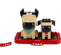LEGO BrickHeadz Mascotas Perros, Gatos, Peces, Aves o Hámsters (Elige Mascota) (Pastor Alemán 40440)