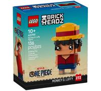LEGO BrickHeadz - Minifigura de Monkey D. Luffy - 40799 nuevo