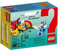 Lego Build - Arcoíris de diversión, 1 Unidad, Modelos / Colores Surtidos (10401)