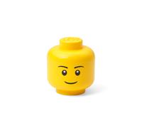 LEGO Cabeza para almacenamiento mini amarillo brillante (chico)