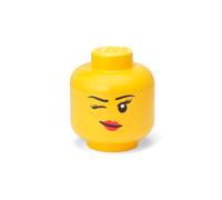 LEGO Cabeza para almacenamiento (pequeña, guiño)