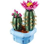 LEGO Botanicals Cactus en Flor - Planta con Maceta Artificial con 2 Cactus y Flores - Decoración de la Habitación - Regalo de Cumpleaños para Niñas de 9+ Años y Amantes de Las Plantas - 11509