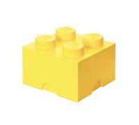 LEGO - Caja de almacenaje 4, color amarillo claro