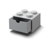 LEGO Cajón de escritorio de 4 espigas (gris)