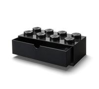 LEGO Cajón de Escritorio de 8 Espigas (negro)