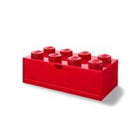 LEGO Cajón de Escritorio de 8 Espigas (rojo)
