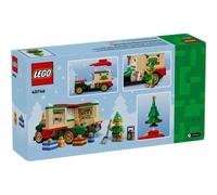 LEGO Camión de Reparto de Papá Noel de Juguete - Maqueta Colorida para Exponer con Árbol de Navidad, Regalos y Adornos Navideños Niños y Niñas de 8+ Años 40746