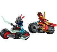 LEGO Carrera Relámpago en Moto de Kai