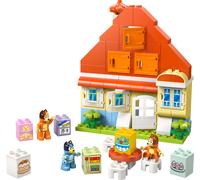 LEGO Duplo Bluey Casa Familiar de Bluey con Juego de Memoria - Juguete Interactivo Infantil 2 en 1 - Juego de Mesa -3 Figuras y Ventanas Que Se Abren - Regalo para Niñas y Niños de 3+ Años 10459