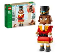 LEGO Cascanueces Figura Articulada de Personaje Navideño, Juguete de Construcción Infantil, Niñas y Niños de 8 Años o Más, Decoración Navideña para Estantería 40640