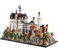 LEGO Architecture Castillo de Neuschwanstein - Maqueta DIY para Adultos Coleccionistas con Torres, Patios e Interior Detallado - Regalo de Monumento para Hombres y Mujeres - Decoración del Hogar 21063