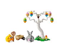 LEGO Búsqueda de Huevos de Pascua del Conejo y el Pollito - Figuras de Animales Inc. Conejo de Pascua y Pájaro - Manualidades de Pascua para Niños - Regalos para Niñas y Niños de 8+ Años - 40808