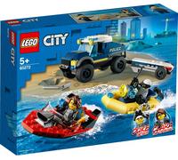 LEGO City 60272 Transporte De Barco De La Policía De Élite