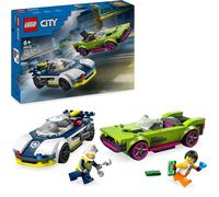 Lego City 60415 Persecución Del Coche De Carreras