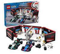 LEGO CITY 60444 - GARAGE CON MONOPOSTO MERCEDES-AMG E ALPINE F1