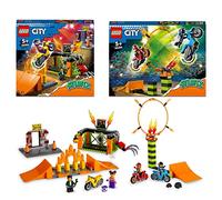LEGO City 66731 Stuntz paquete 2 en 1 incluye: 1 parque de acrobacias 60293 + 1 competición de acrobacias 60299