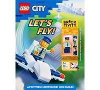 Lego City - Activity Book With Pilot & Plane Mini-build (Activity Book With Minifigure)