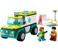 LEGO City - Ambulancia de Emergencias y Chico con Snowboard - 60403