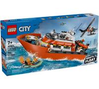 LEGO City - Barco de Rescate y Helicóptero de la Guardia Costera - 60504 nuevo