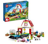 LEGO City Barn & Farm Animals 60346 - Juego de juguetes de construcción para niños, niños preescolares y niñas a partir de 4 años (230 piezas)