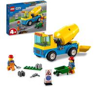 LEGO City Camión Mezclador De Cemento Set 60325 Completo 85 Piezas